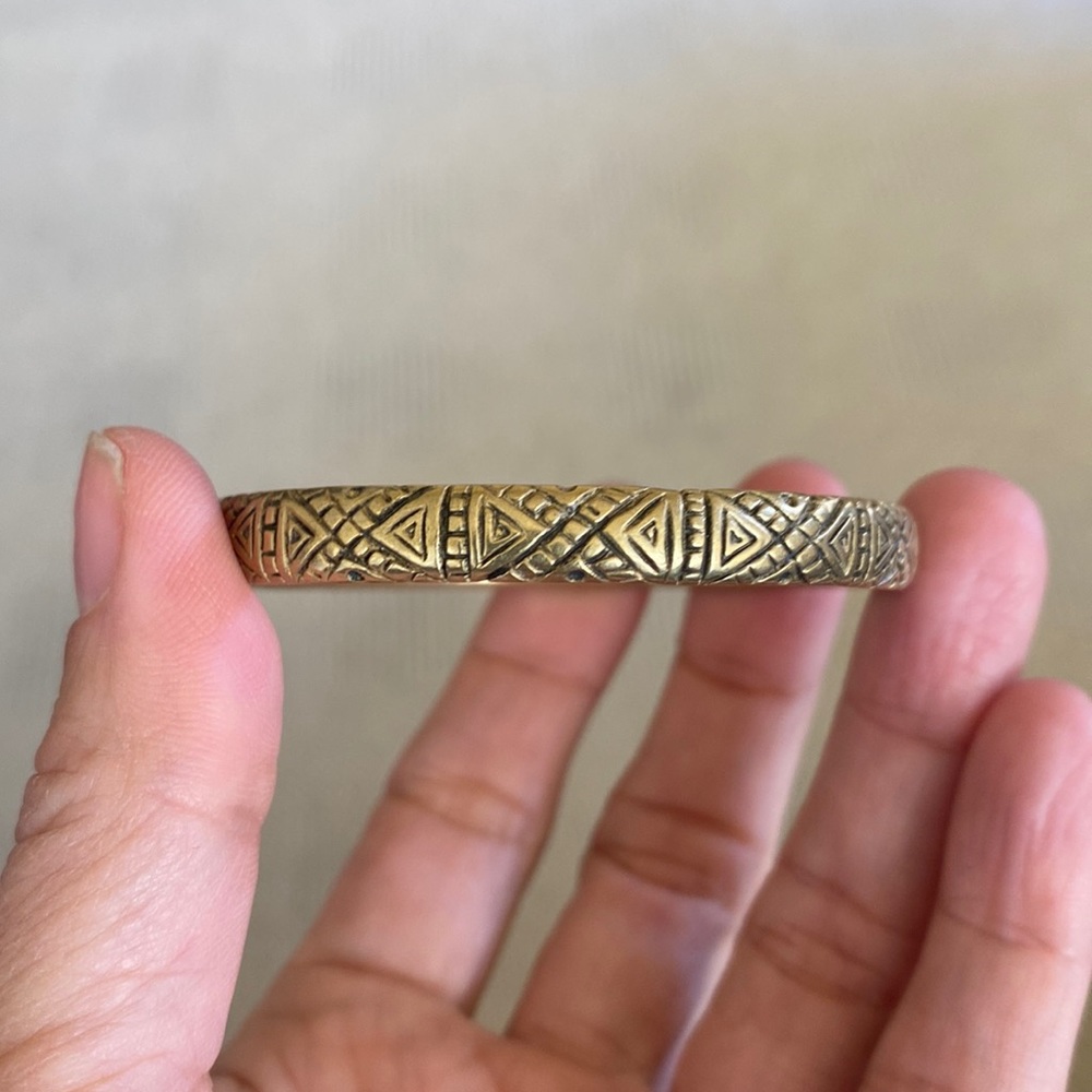 Kathryn bentley dream collective brass bangle